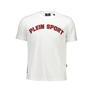 Plein Sport Blue Cotton Men T-Shirt