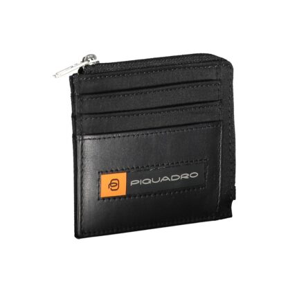 Piquadro Black ECONYL Men Wallet