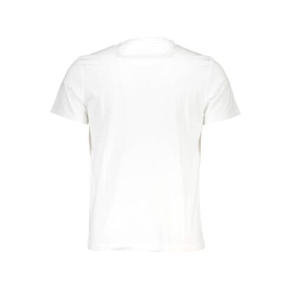 La Martina White Cotton Men T-Shirt