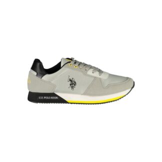 U.S. POLO ASSN. Gray Polyethylene Men Sneaker