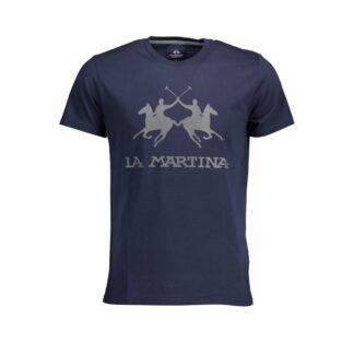 La Martina Elegant Short Sleeve Crew Neck Tee