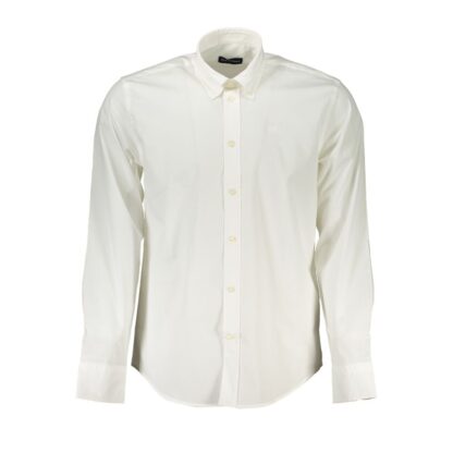 North Sails White Cotton Men Shirt