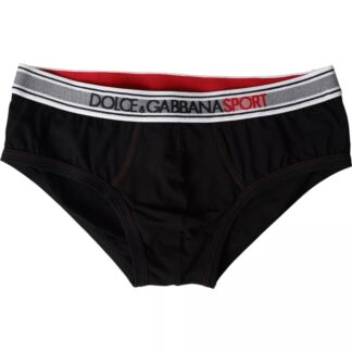 Dolce & Gabbana Blue Cotton Regular Boxer Shorts Underwear