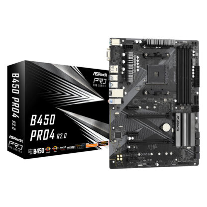 Μητρική Κάρτα ASRock B450 Pro4 R2.0 AMD B450 AMD AM4