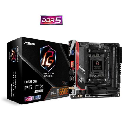 Μητρική Κάρτα ASRock B650E PG-ITX WIFI Intel Wi-Fi 6 AMD B650 AMD AM5