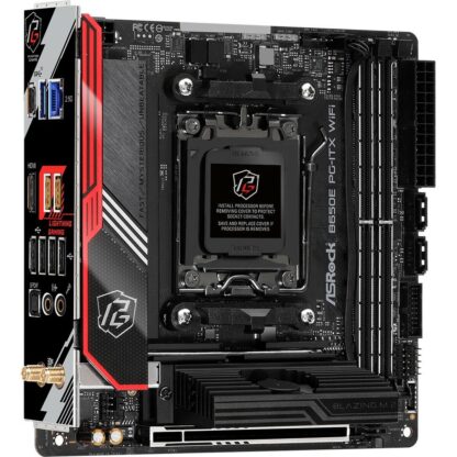 Μητρική Κάρτα ASRock B650E PG-ITX WIFI Intel Wi-Fi 6 AMD B650 AMD AM5