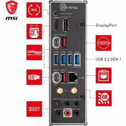 Μητρική Κάρτα MSI MAG X670E TOMAHAWK WIFI AMD AMD X670 AMD AM5