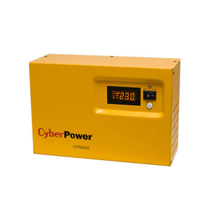 CyberPower CPS600E - 0,6 kVA - 420 W - Sine - 170 V - 270 V - 50/60 Hz - Σύστημα αδιάλειπτης παροχής ενέργειας Διαδραστικό SAI Cyberpower