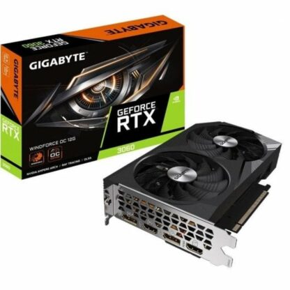 Κάρτα Γραφικών Gigabyte GV-N3060WF2OC-12GD 2.0 GeForce RTX 3060 GDDR6 12 GB