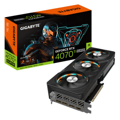 Κάρτα Γραφικών Gigabyte GeForce RTX 4070 Ti SUPER GDDR6X GEFORCE RTX 4070 TI SUPER 16 GB