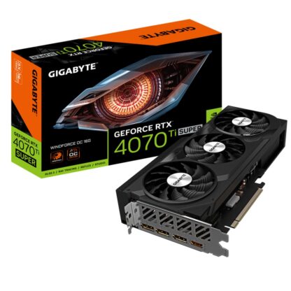 Κάρτα Γραφικών Gigabyte GV-N407TSWF3OC-16GD G10 GDDR6X GEFORCE RTX 4070 TI SUPER 16 GB