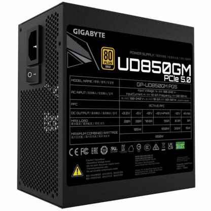 Τροφοδοσία Ρεύματος Gigabyte GP-UD850GM PG5 850 W 80 Plus Gold