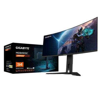 Οθόνη Gigabyte MO34WQC 34" 175 hz Wide Quad HD