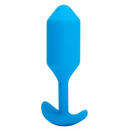 Πρωκτικό Plug B-Vibe Vibrating Snug 3 Μπλε (3,7 x 13,8 x 1 cm)