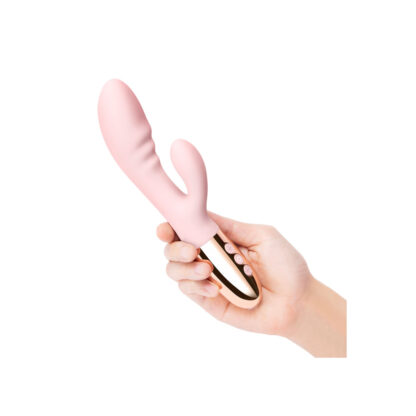 Συσκευή Δόνησης Dual Stimulation Vibe Le Wand Blend Rose Gold Χρυσό Χρυσός Ροζ