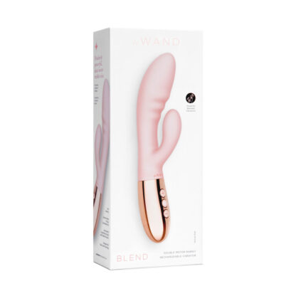 Συσκευή Δόνησης Dual Stimulation Vibe Le Wand Blend Rose Gold Χρυσό Χρυσός Ροζ