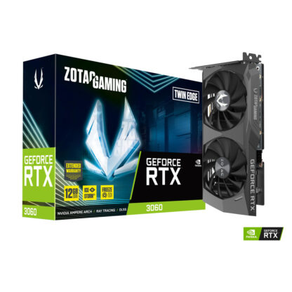 Κάρτα Γραφικών Zotac RTX 4060 GeForce RTX 3060 12 GB GDDR6