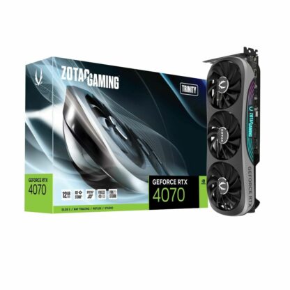 Κάρτα Γραφικών Zotac GeForce RTX 4070 Trinity GEFORCE RTX 4070 12 GB GDDR6X