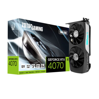 Κάρτα Γραφικών Zotac GeForce RTX 4070 Twin Edge GEFORCE RTX 4070 GDDR6X 12 GB