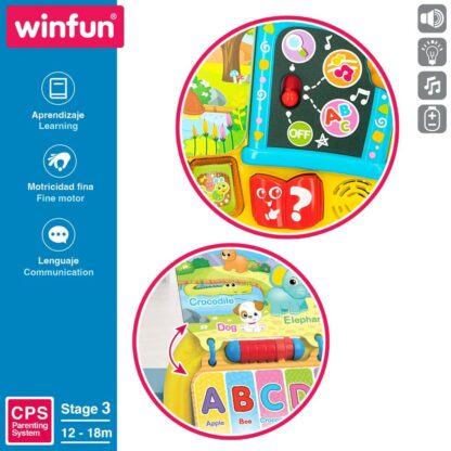 Το διαδραστικό βιβλίο των παιδιών Winfun 26,5 x 4,5 x 23,5 cm ES (4 Μονάδες)