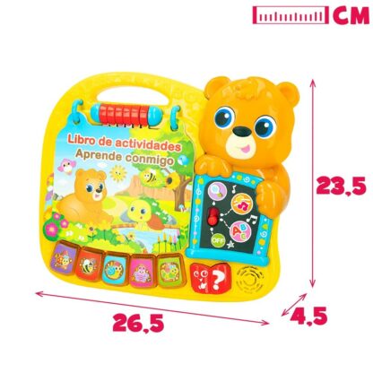 Το διαδραστικό βιβλίο των παιδιών Winfun 26,5 x 4,5 x 23,5 cm ES (4 Μονάδες)