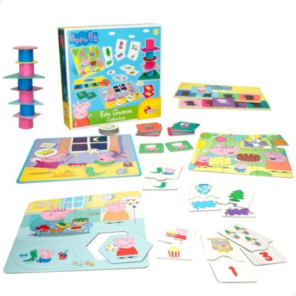 Εκπαιδευτικό παιχνίδι Peppa Pig Edu Games Collection 24,5 x 0,2 x 24,5 cm (x6) 10 σε 1