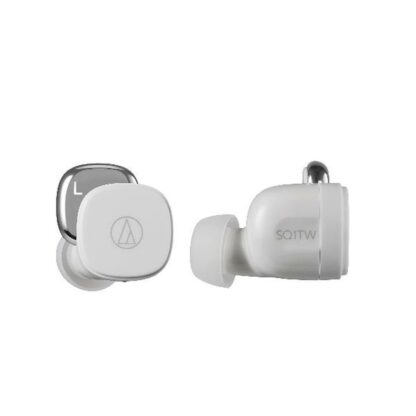 Ακουστικά in Ear Bluetooth Audio-Technica Iberia ATH-SQ1TWWH Λευκό