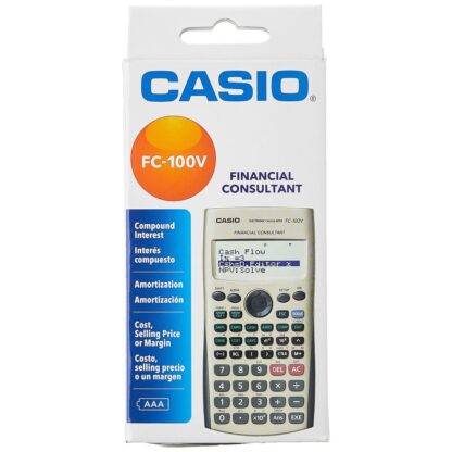 Επιστημονική Αριθμομηχανή Casio FC-100V Μαύρο Γκρι