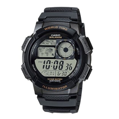 Unisex Ρολόγια Casio WORLD TIME ILLUMINATOR (48 mm)