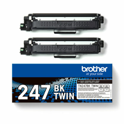 Γνήσιο Toner Brother TN-247BKTWIN Μαύρο