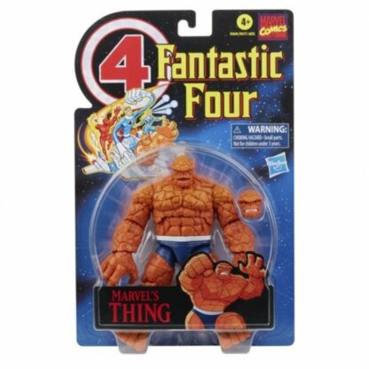 Εικόνες σε δράση Hasbro Marvel Legends Fantastic Four Vintage 6 Τεμάχια