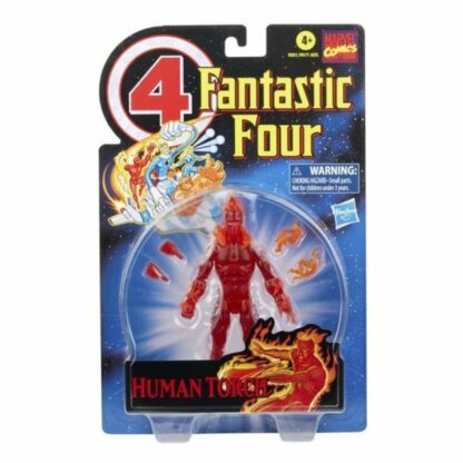 Εικόνες σε δράση Hasbro Marvel Legends Fantastic Four Vintage 6 Τεμάχια