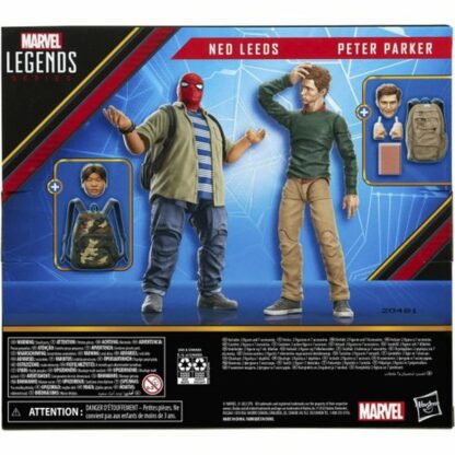 Εικόνες σε δράση Hasbro Legends Series Spider-Man 60th Anniversary Peter Parker & Ned Leeds