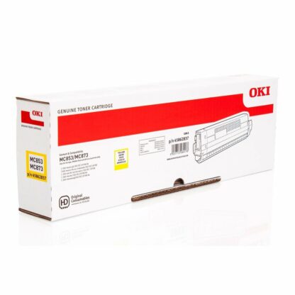 Γνήσιο Toner OKI 45862837 Κίτρινο