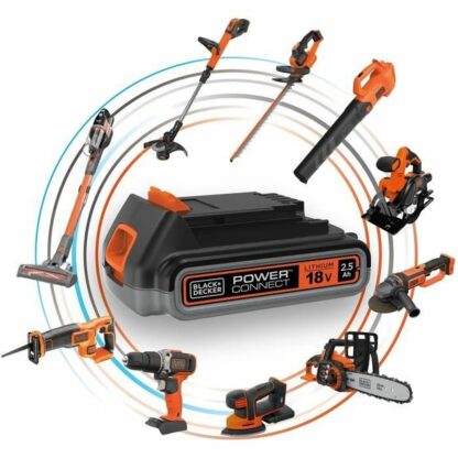 Επαναφορτιζόμενη μπαταρία λιθίου Black & Decker BL2018 18 V Litio Ion 2 Ah