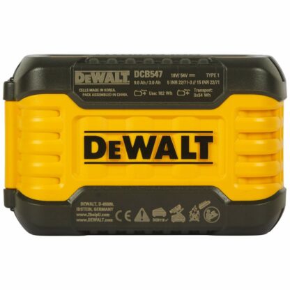 Επαναφορτιζόμενη μπαταρία λιθίου Dewalt DCB547-XJ 9 Ah 18 V