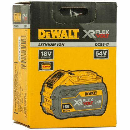 Επαναφορτιζόμενη μπαταρία λιθίου Dewalt DCB547-XJ 9 Ah 18 V