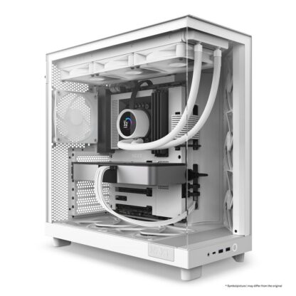 Κουτί Μέσος Πύργος ATX NZXT CC-H61FW-01 Λευκό