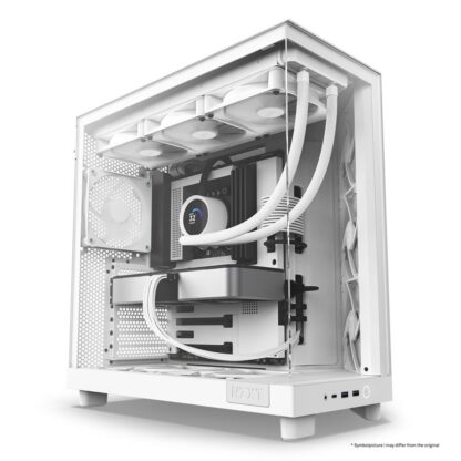 Κουτί Μέσος Πύργος ATX NZXT CC-H61FW-01 Λευκό