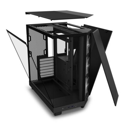 Κουτί Μέσος Πύργος ATX NZXT H6 Air Flow Μαύρο