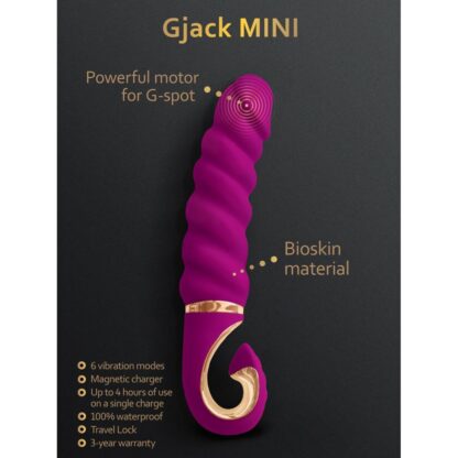 Κλασικός δονητής Gvibe Gjack Μωβ