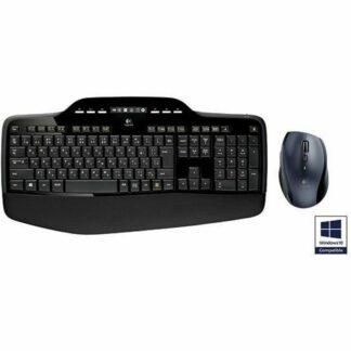 Πληκτρολόγιο και Ποντίκι Logitech  MK470 Λευκό γαλλικά AZERTY