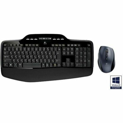 Πληκτρολόγιο Logitech 920-002425 AZERTY Μαύρο γαλλικά AZERTY