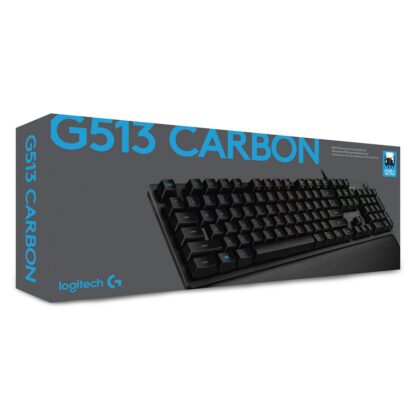 Πληκτρολόγιο Bluetooth με Bάση για Tablet Logitech G513 CARBON LIGHTSYNC RGB Mechanical Gaming Keyboard, GX Brown γαλλικά AZERTY