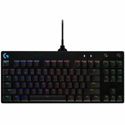 Πληκτρολόγιο Παιχνιδιού Logitech 920-010592 Μαύρο Qwerty Ιταλικά