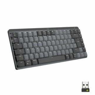 Πληκτρολόγιο Bluetooth με Bάση για Tablet Logitech K380 γαλλικά Λευκό AZERTY