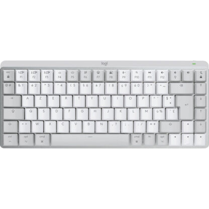 Ασύρματο Πληκτρολόγιο Logitech MX Mini Mechanical for Mac Λευκό Λευκό/Γκρι γαλλικά AZERTY