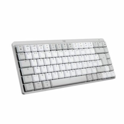 Ασύρματο Πληκτρολόγιο Logitech MX Mini Mechanical for Mac Λευκό Λευκό/Γκρι γαλλικά AZERTY