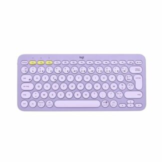 Πληκτρολόγιο Urban Factory AKB69UF Ισπανικό Qwerty Λευκό Ισπανικά QWERTY