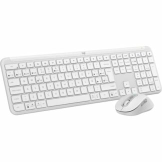 Πληκτρολόγιο Logitech Μαύρο Ισπανικό Qwerty QWERTY